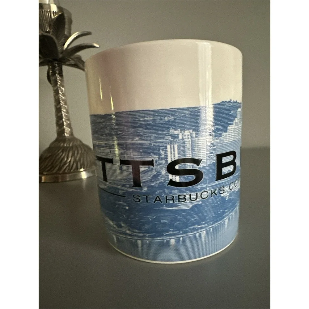 Pittsburgh Steel City Starbucks Barista 2002 Skyline Series One Coffee Cup Mug